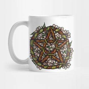 Green Witch Pentagram Mug